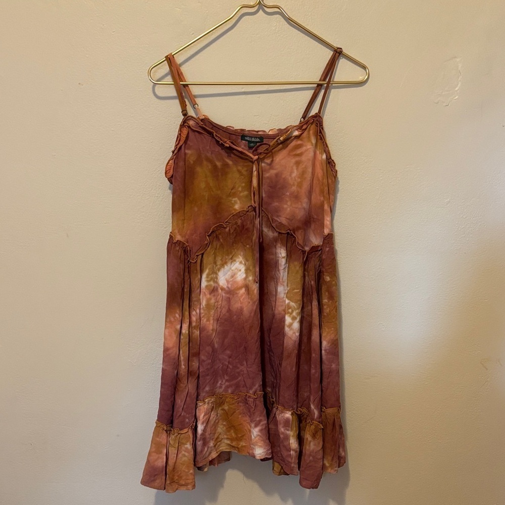 Wild Fable Coral and Peach Strappy Top